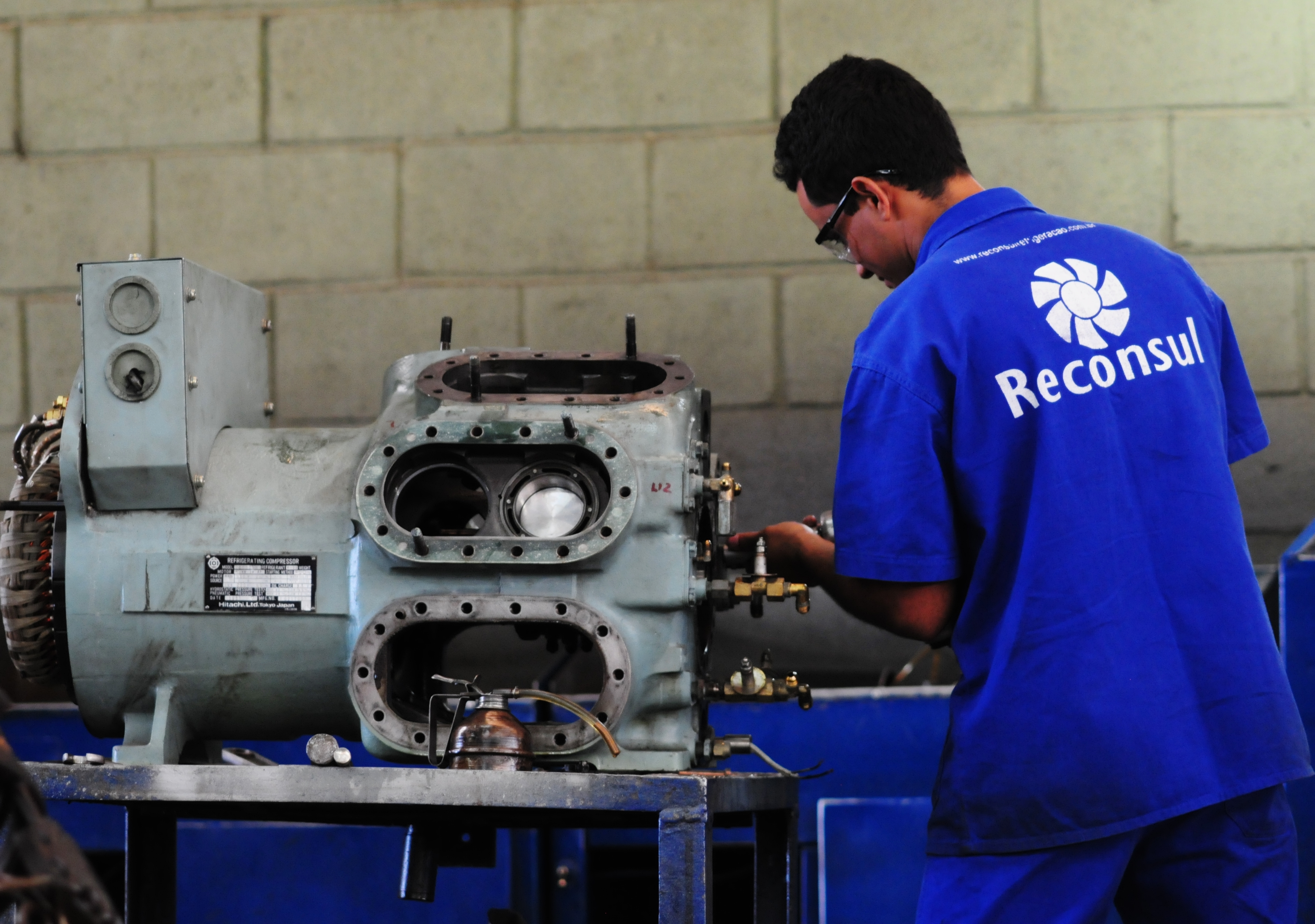 Remanufatura de compressores de refrigeração